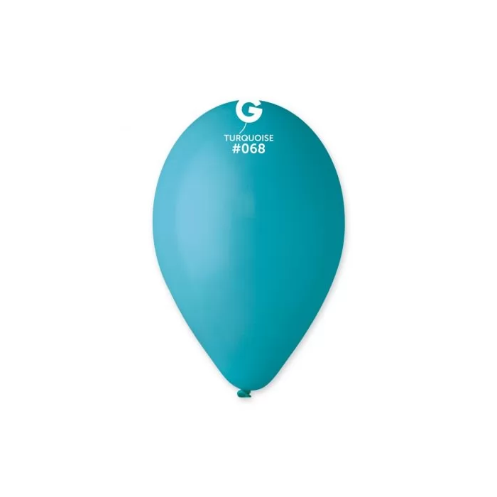 Sachet 100 ballons Turquois 26cm