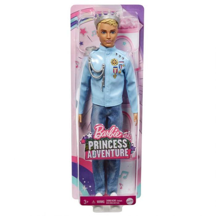 Mattel Poupée Ken Prince - Barbie Princess Adventure