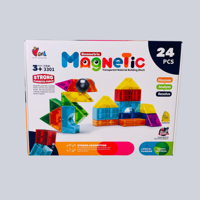 Geometric Magnetic 24 pcs