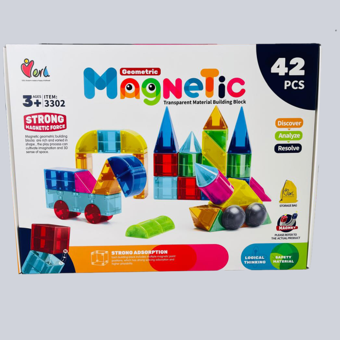 Geometric Magnetic 42 pcs