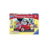 Ravensburger Puzzles 2x12p Mickey Minnie et leurs amis