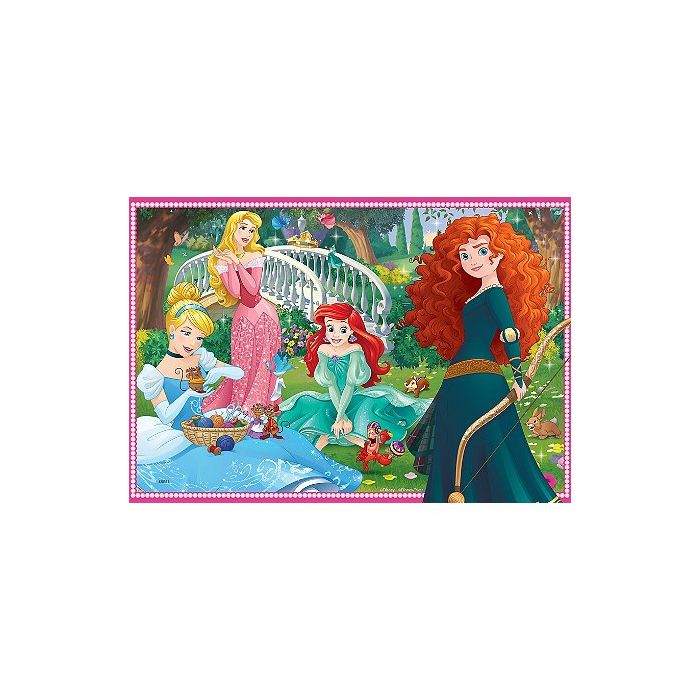 Ravensburger Puzzles 2x12p Dans le monde des princesses Disney