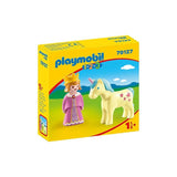 PLAYMOBIL PRINCESSE ET LICORNE 1.2.3