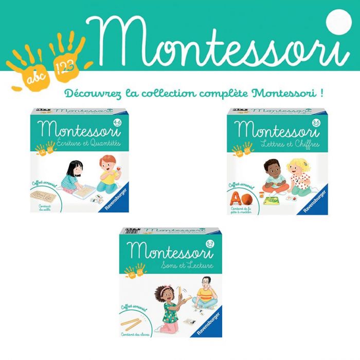 Ravensburger Sons et lecture Montessori