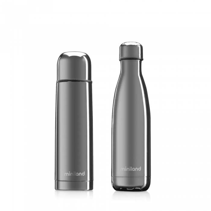 Miniland Deluxe Lot de 2 Thermos 500ml