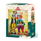 Puzzle Musician Clowns 260 Piece - Art Puzzle