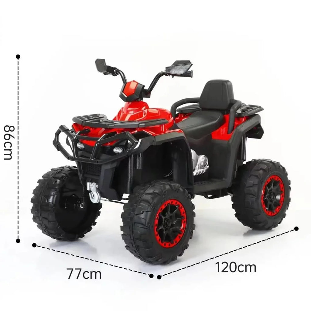 Quad Électrique Enfant 12V Tout-Terrain 2 Moteurs avec Bluetooth – 1 Place – 2 à 10 Ans