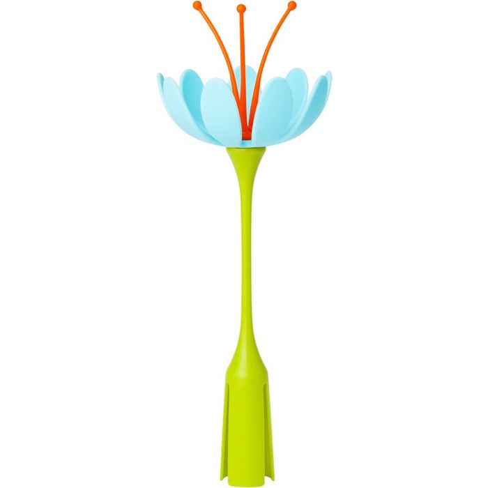 STEM Egouttoir fleur orange/bleu - Boon