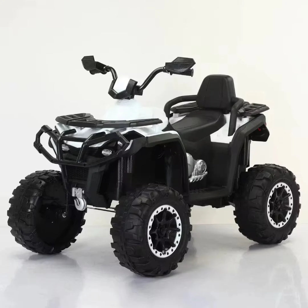 Quad Électrique Enfant 12V Tout-Terrain 2 Moteurs avec Bluetooth – 1 Place – 2 à 10 Ans