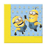 20 serviettes "Minions"