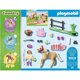 Playmobil Country Cavalière avec poney beige