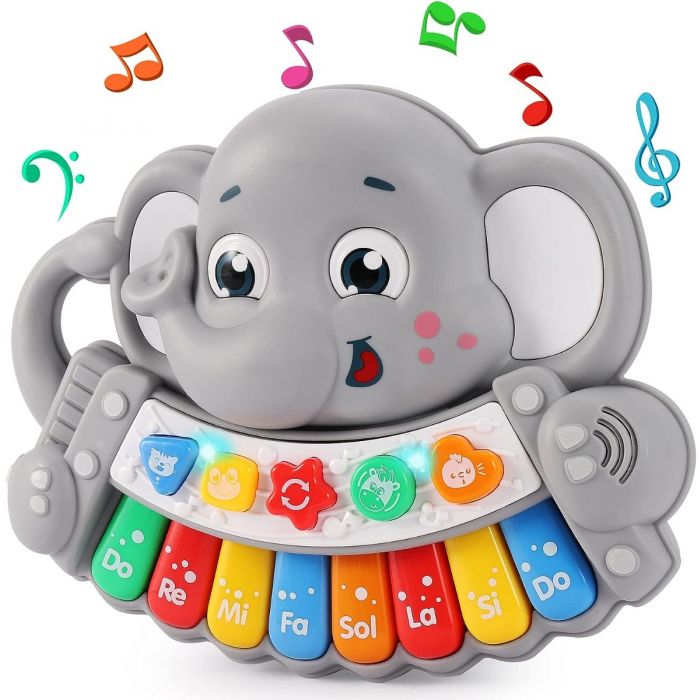 Piano éléphant pour bébé