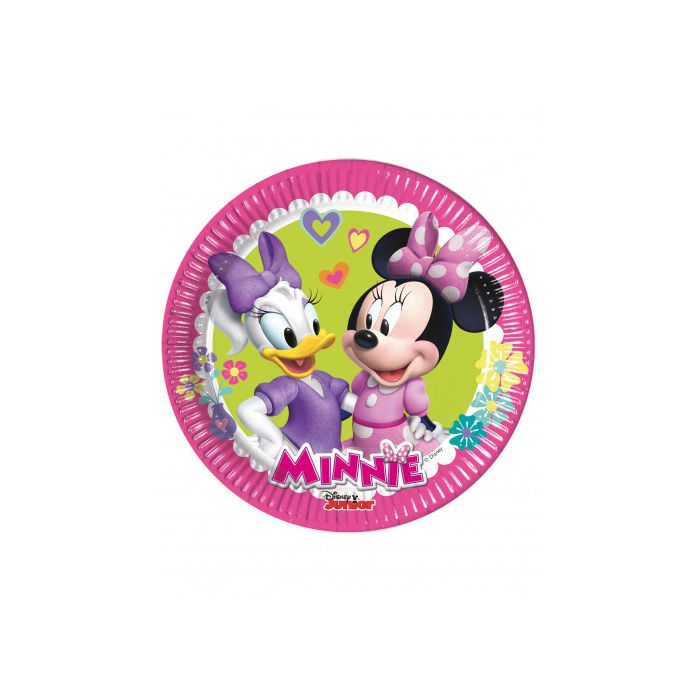 8 ASSIETTES MINNIE