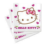 20 serviettes Hello kitty