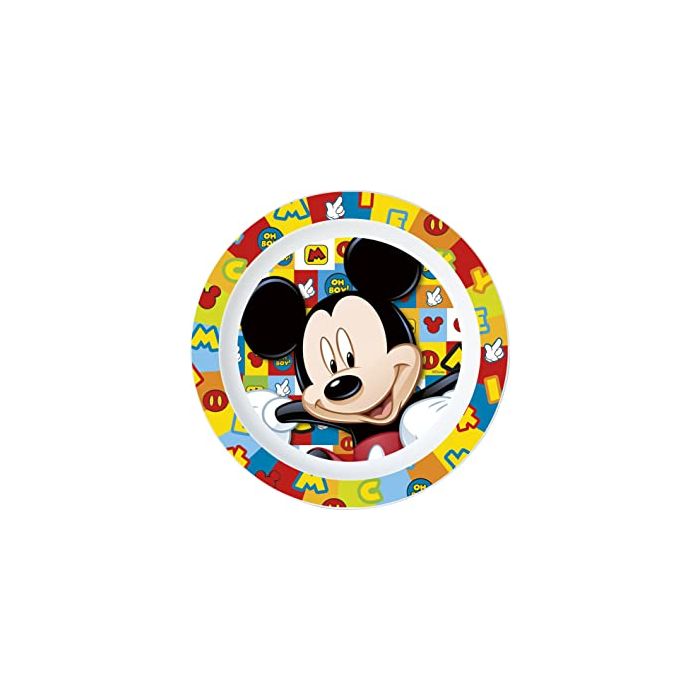 Assiette Mickey Mousse 20 cm