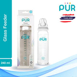 BIBERON EN VERRE GM 240ML PUR