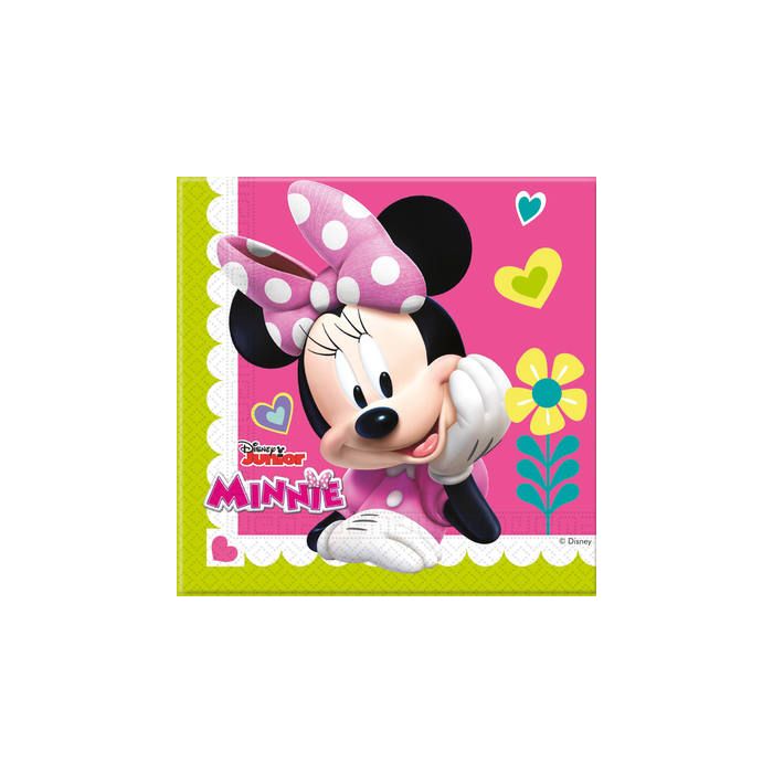 Serviette 2 plis 33x33 minnie - happy help