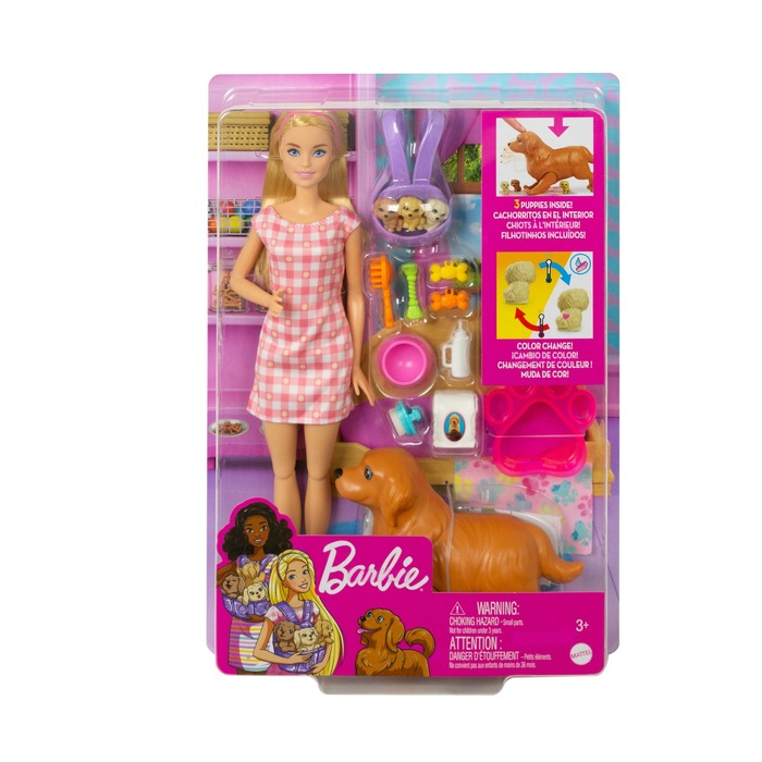 Mattel Barbie Naissance des Chiots