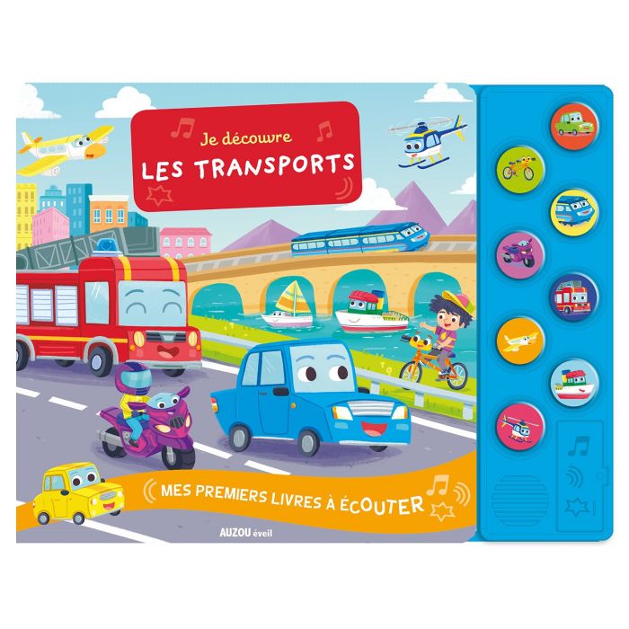 Mes premiers livres a écouter Je découvres les Transports