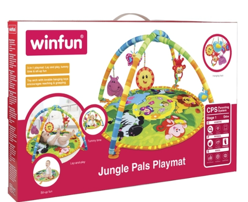 TAPIS ACTIVITES JUNGLE