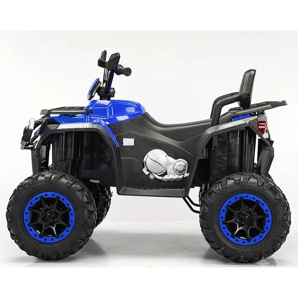 Quad Électrique Enfant 12V Tout-Terrain 2 Moteurs avec Bluetooth – 1 Place – 2 à 10 Ans
