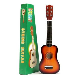 Guitare en bois pour enfants