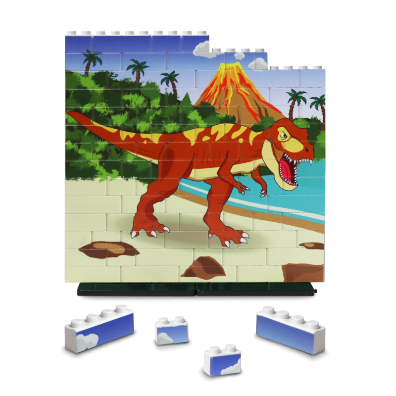 Puzzle Up XL T-Rex 84 pièces