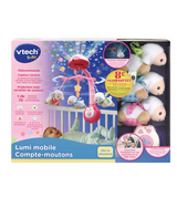 Lumi’ mobile compte-moutons rose