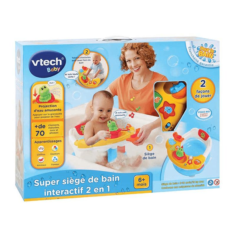 SUPER SIEGE DE BAIN INTERACTIF