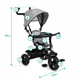 Qkids Tricycle bébé MILA Gris