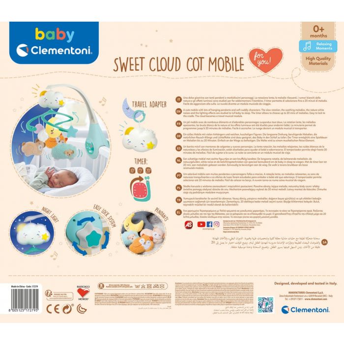 Mobile pour bébé - Doux nuage