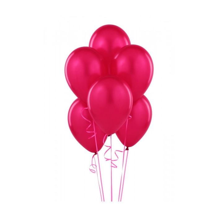 SACHET 100 BALLONS FUSHIA