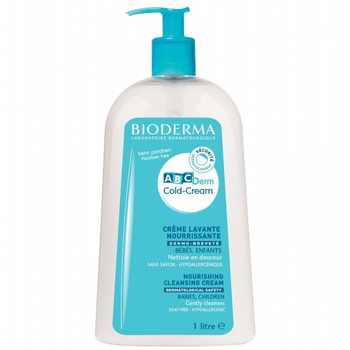 Bioderma abcderm crème lavante - 1L