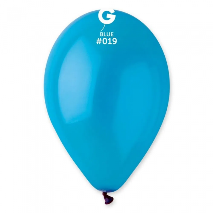 Sachet 100 ballons Bleu 26 cm