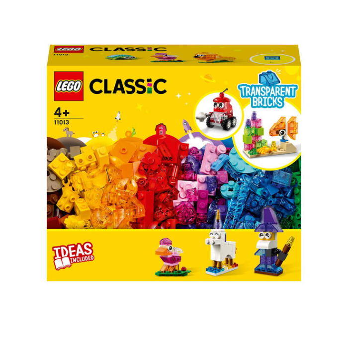 BRIQUES TRANSPARENTES - LEGO