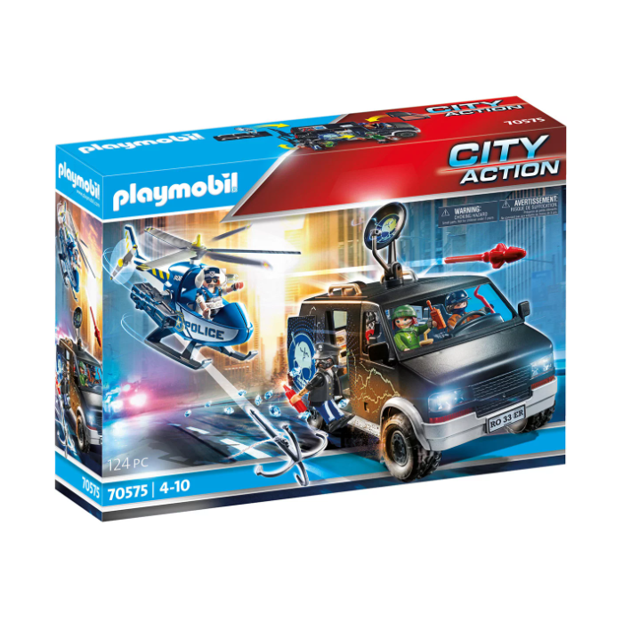 PLAYMOBIL HELICOPTERE+CAMION BANDITS