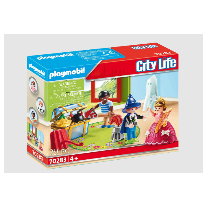 Playmobil Playmobil City life Enfants et malle de déguisements