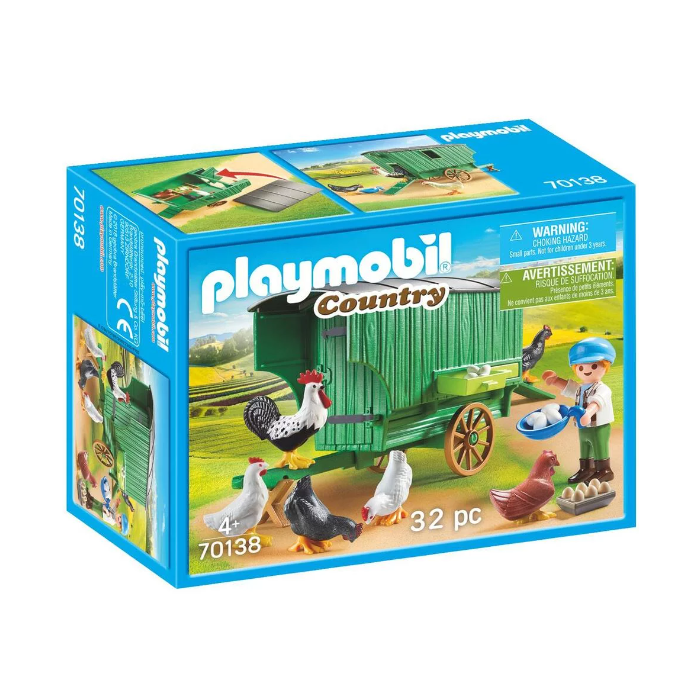 Playmobil Country Enfant et poulailler