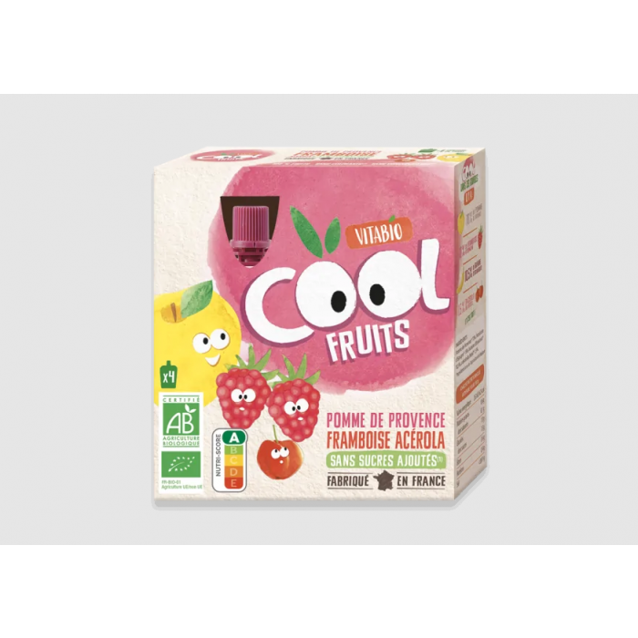 Vitabio Pomme Framboise Cool Fruits (Dès 6mois)