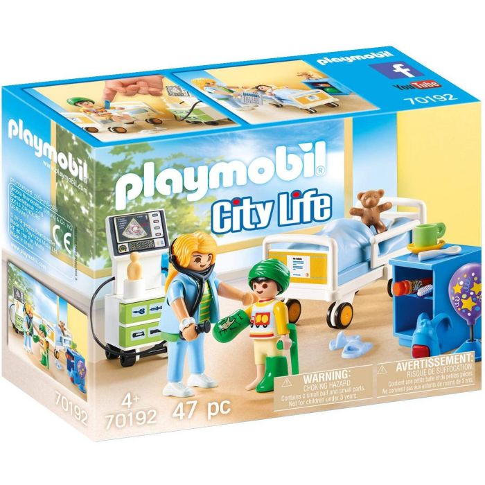 Chambre d'hôpital pour enfant Playmobil