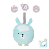 MoMi Peluche Lulu Bruit Blanc Bébé Doudou Bleu