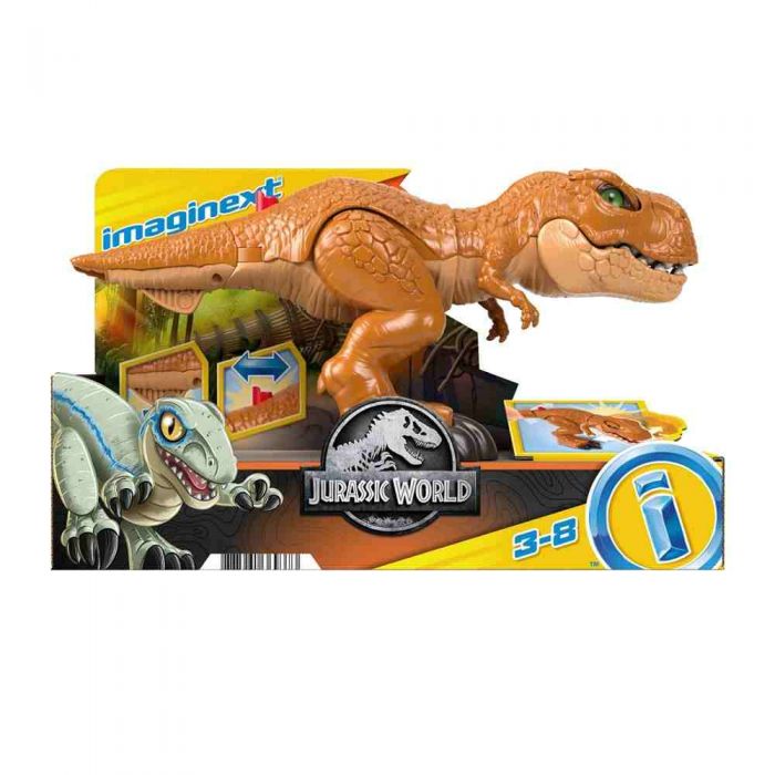 Figurine T-Rex Saccageur Jurassic World Imaginext de Fisher-Price