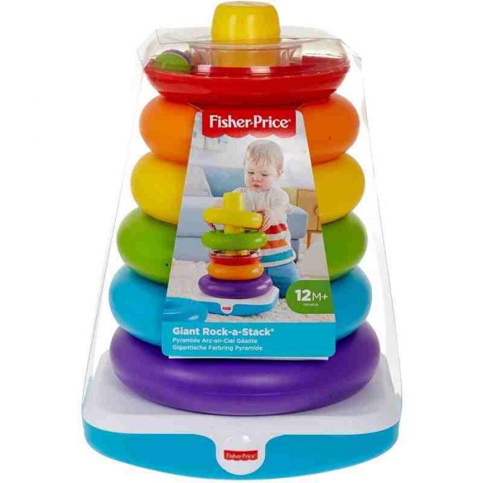 Fisher-Price Giant Rock A Stack, anneaux colorés