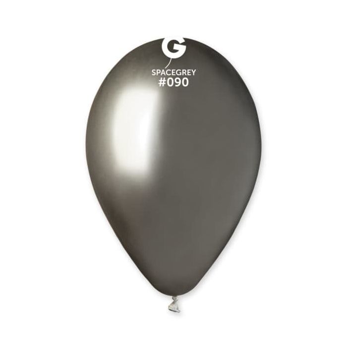 Sachet 25 Ballons Shiny Gris