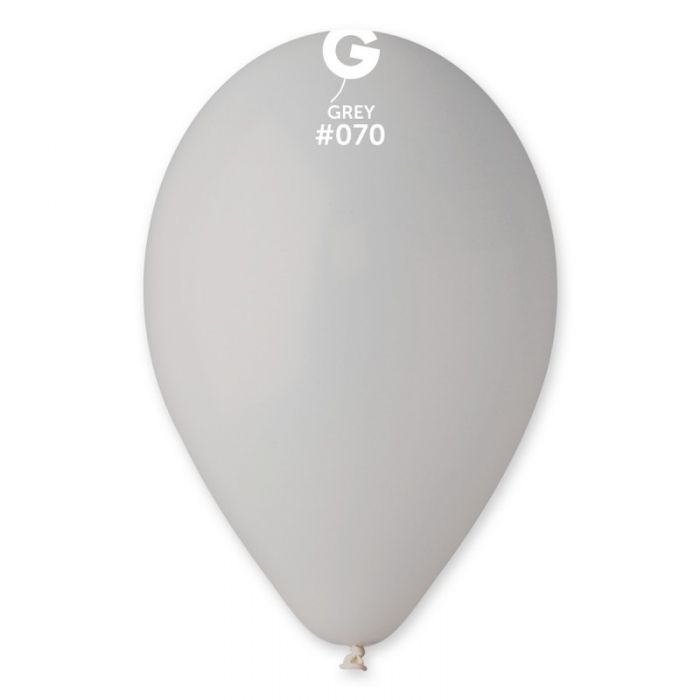 Sachet 100 ballons gris 26 cm