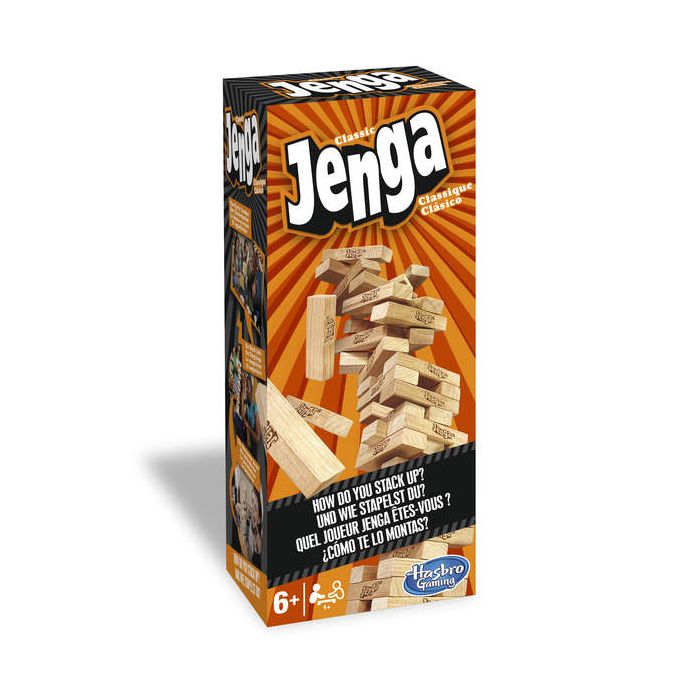 Jenga Original En Bois Jeu à Empiler - Hasbro