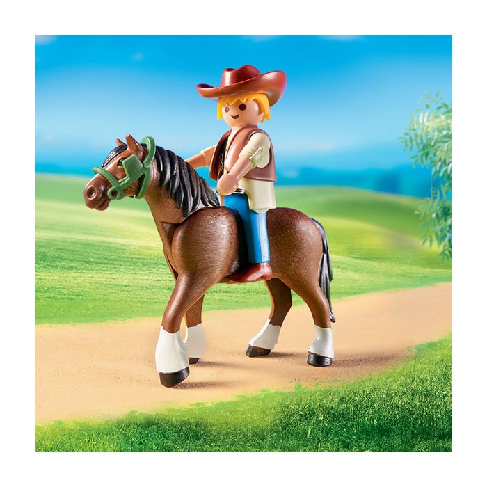 Calèche avec attelage Playmobil country