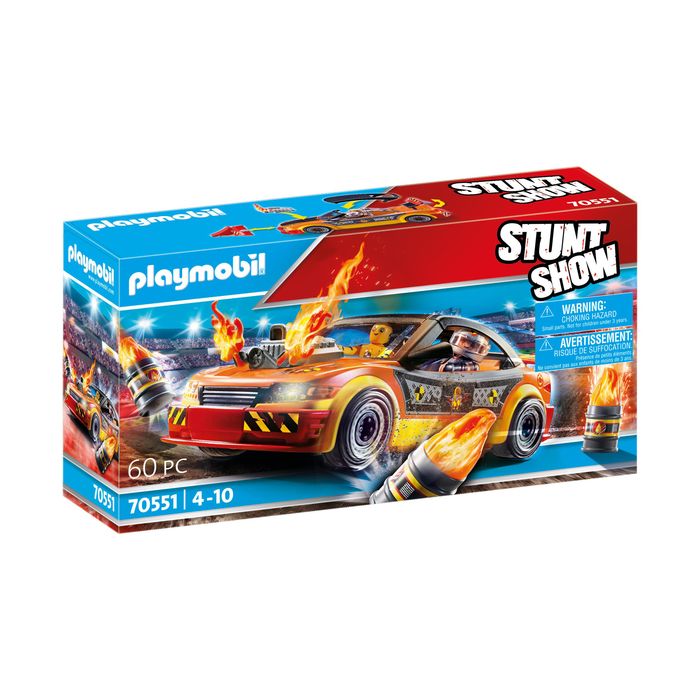 STUNTSHOW VOITURE CRASH Playmobil