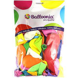 8 BALLONS POINT MUTICOLOR