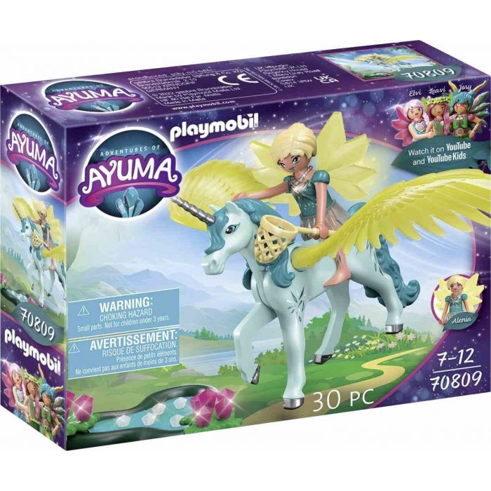 CRYSTAL FAIRY AVEC LICORNE PLAYMOBIL